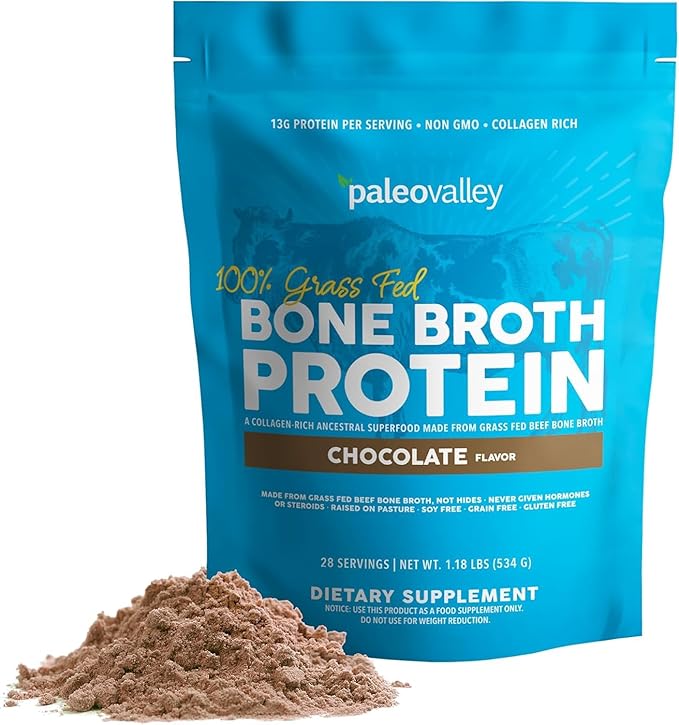 100% GRASS FED BONE BROTH PROTEIN