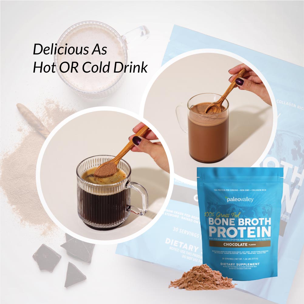100% GRASS FED BONE BROTH PROTEIN